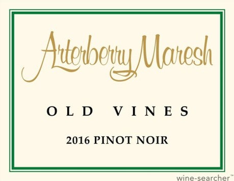 Maresh Vineyard Pinot Noir: Arterberry Maresh